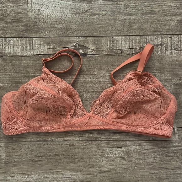 MADEWELL LACE BRALETTE - Picture 1 of 2
